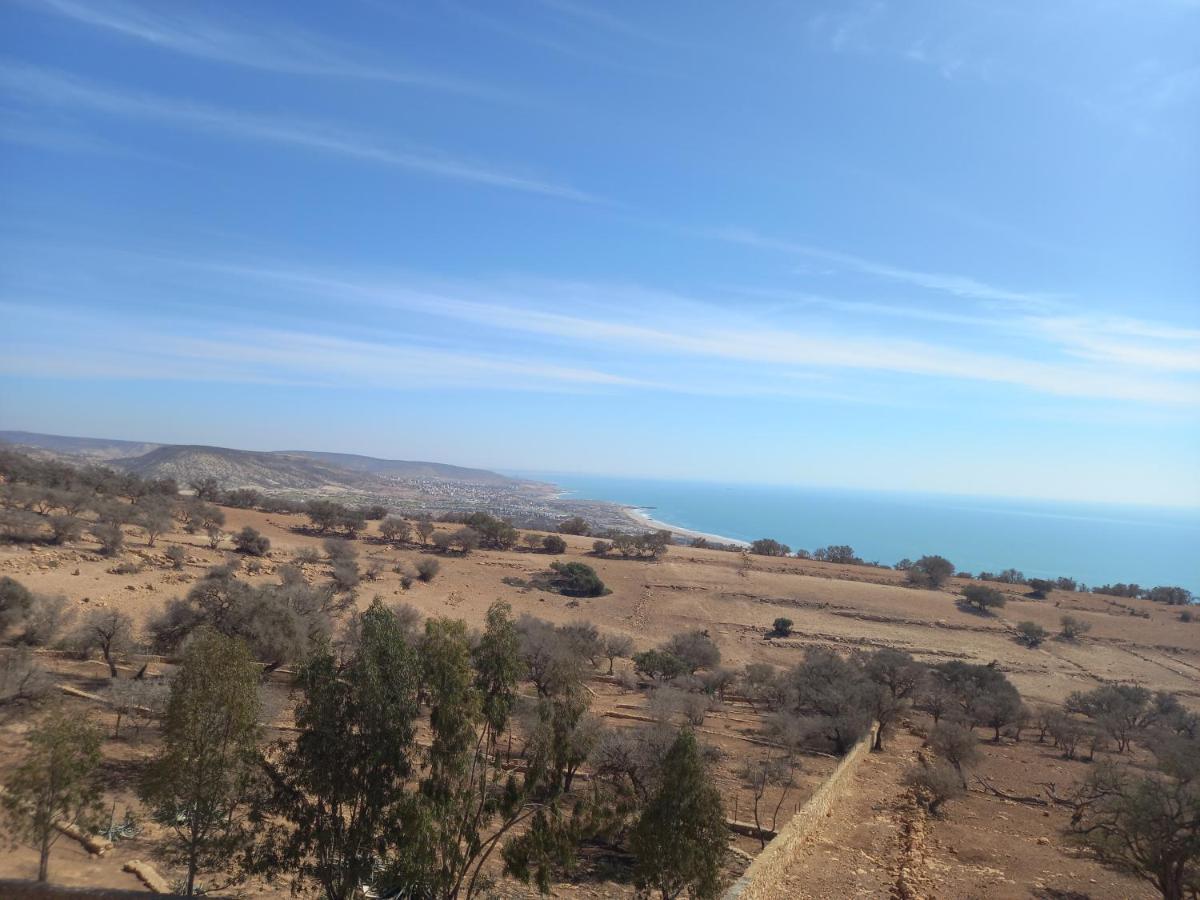 Taghazout Ocean With Pool , Fitness And Ocean View Apartment Bagian luar foto