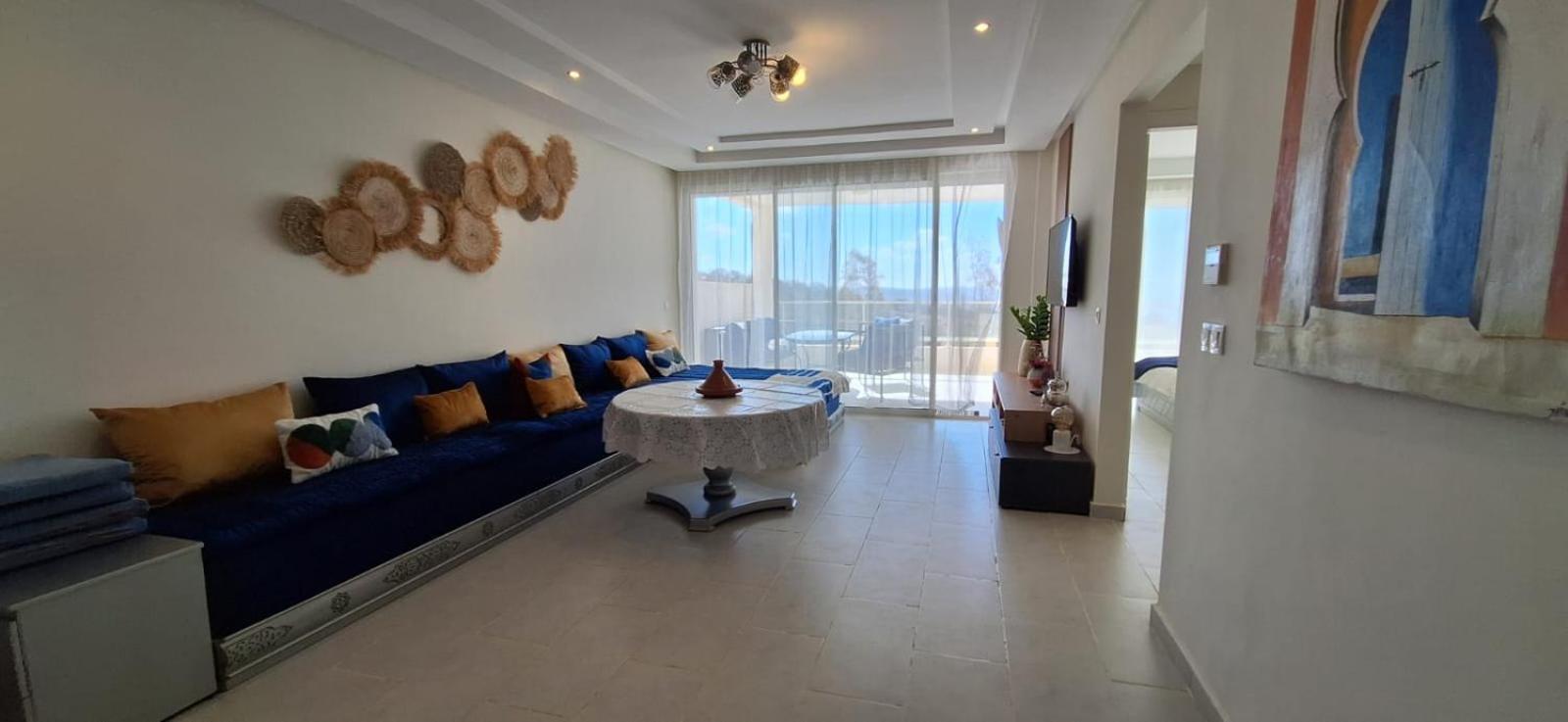 Taghazout Ocean With Pool , Fitness And Ocean View Apartment Bagian luar foto
