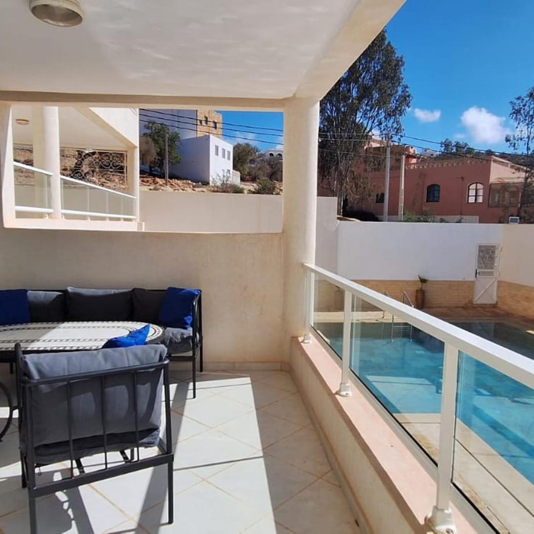 Taghazout Ocean With Pool , Fitness And Ocean View Apartment Bagian luar foto