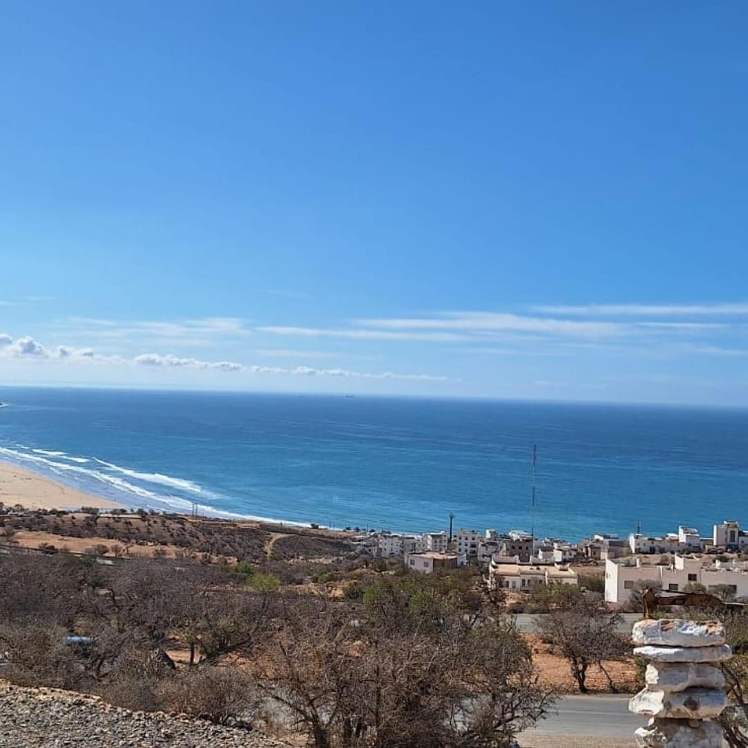 Taghazout Ocean With Pool , Fitness And Ocean View Apartment Bagian luar foto