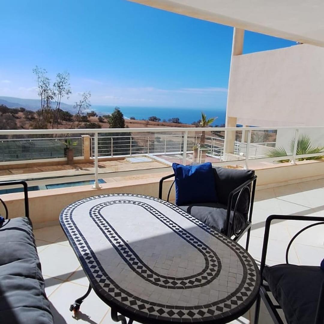 Taghazout Ocean With Pool , Fitness And Ocean View Apartment Bagian luar foto
